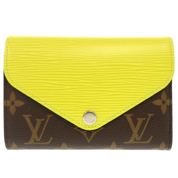 LOUIS VUITTON Brown Monogram Leather Wallet - Picture 2 of 9